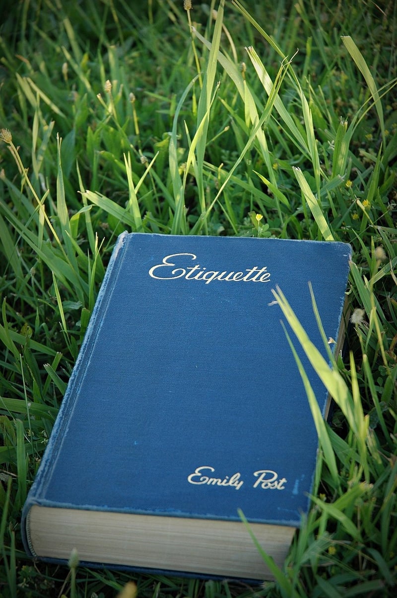 Historical Etiquette Guidelines